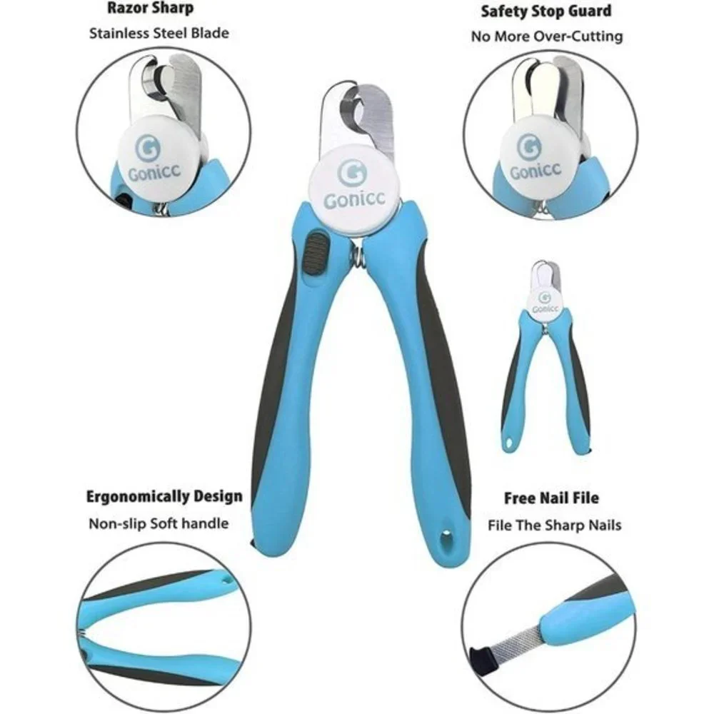 Pets Razor Sharp Blade Cutting Nail Clippers and Trimmers Grooming‎ Tool
